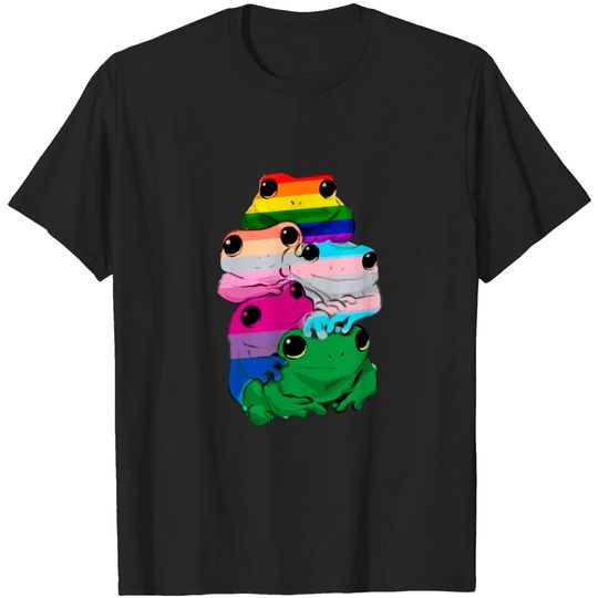 Discover LBGT Frog Squad T-shirt