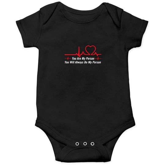 Discover Greys Anatomy You Are My Person Onesies