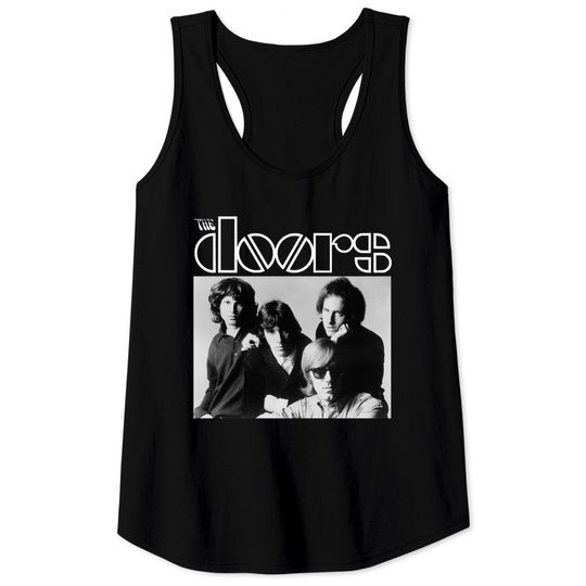 Discover THE DOORS Tee, Rock Band Tank Tops, Doors Logo Tank Tops