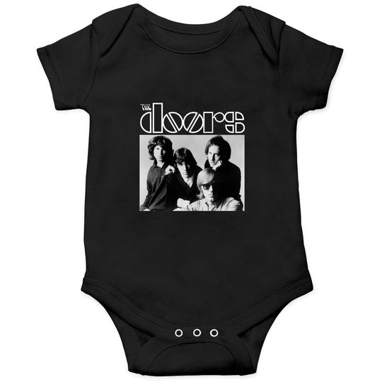 Discover THE DOORS Tee, Rock Band Onesies, Doors Logo Onesies