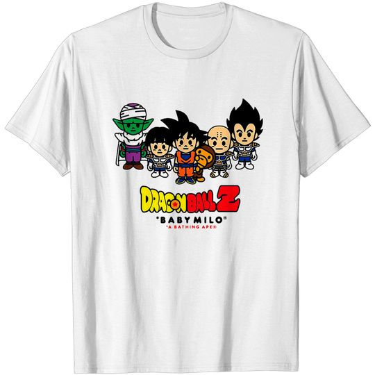 Discover Bape Baby Milo Dragon Ball Z Rare Collab T-Shirt