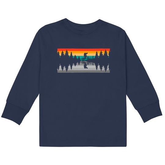 Discover Reflection Kids Long Sleeve T-Shirts MTB Mountain Bike Apparel - MTB Mountain Bike