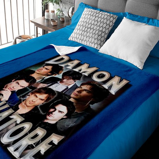 Discover Damon Salvatore Baby Blankets