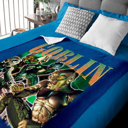 Discover THE GREEN GOBLIN Baby Blankets | Green Goblin Vintage Baby Blankets