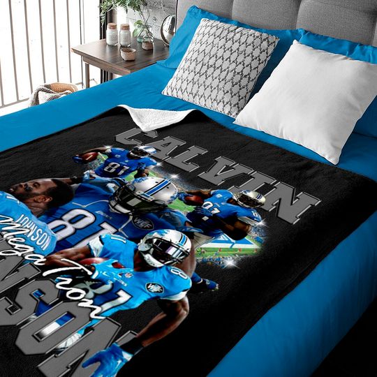 Discover Calvin Johnson Baby Blankets