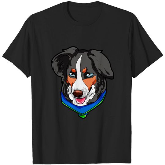 Discover Miniature American Shepherd Dog Doggie Puppy T-shirt