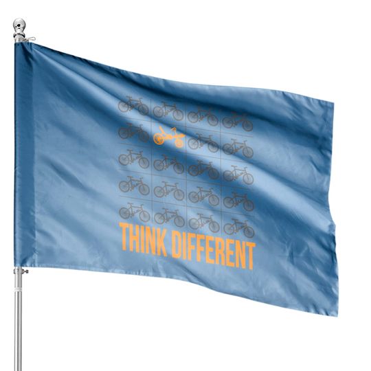 Discover Recumbent Bike House Flags