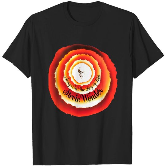 Discover Stevie Wonder Songs in The Key of Life T-Shirt