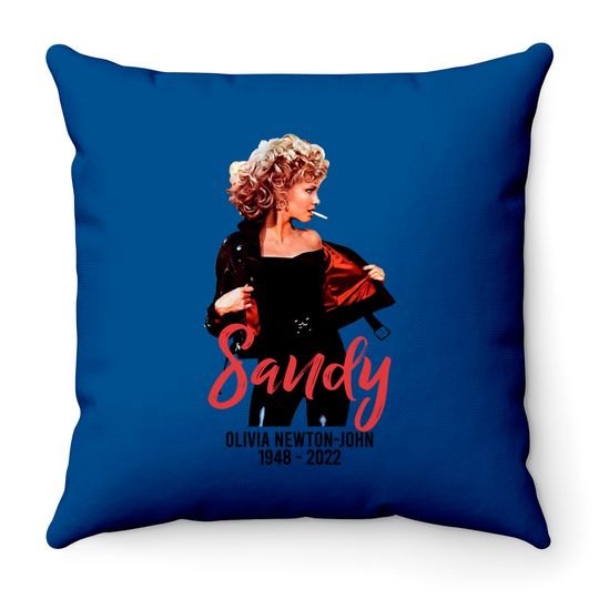Discover Olivia Newton John 1948 2022 Throw Pillows