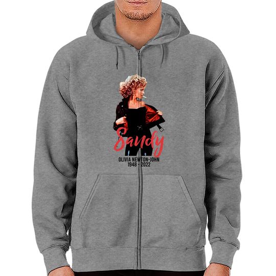 Discover Olivia Newton John 1948 2022 Zip Hoodies