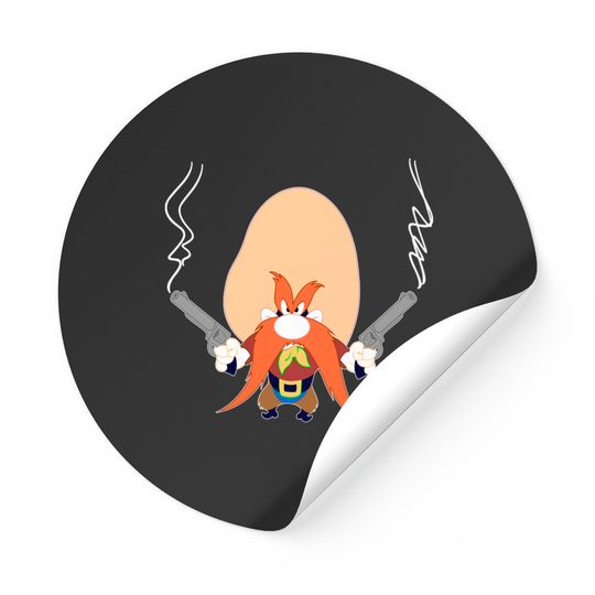 Discover Yosemite sam back off Stickers