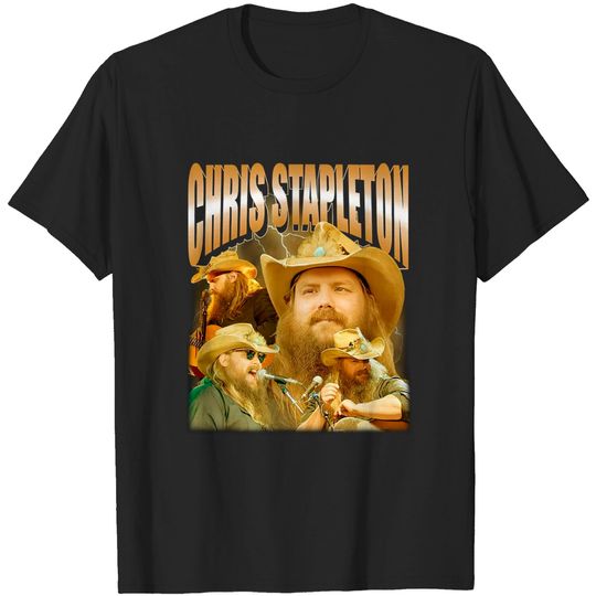 Discover Chris Stapleton T-Shirt, Chris Stapleton Country Music Vintage T-Shirt