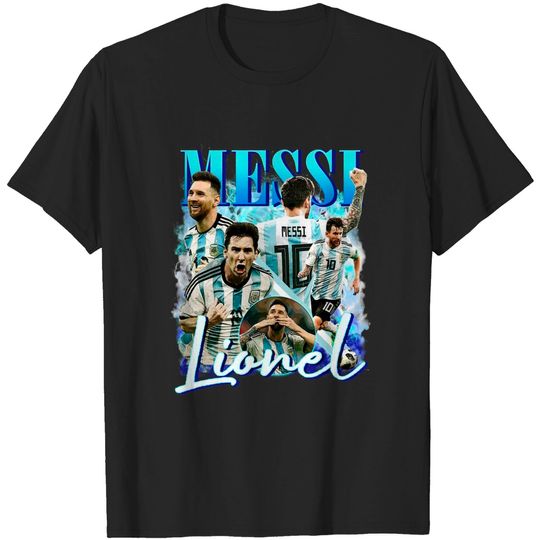 Discover Vintage Lionel Messi 90s Tshirt, Lionel Messi Shirt