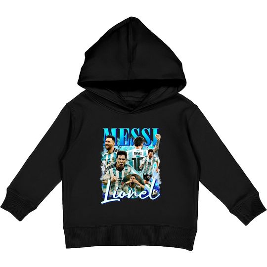 Discover Vintage Lionel Messi 90s Kids Pullover Hoodies, Lionel Messi Shirt