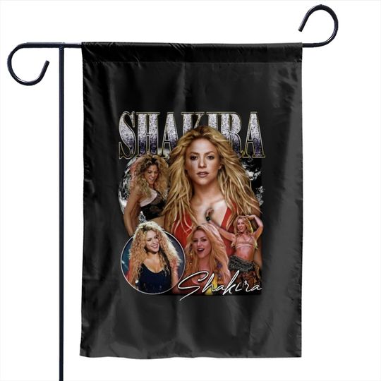Discover Vintage Shakira Garden Flags