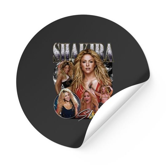 Discover Vintage Shakira Stickers