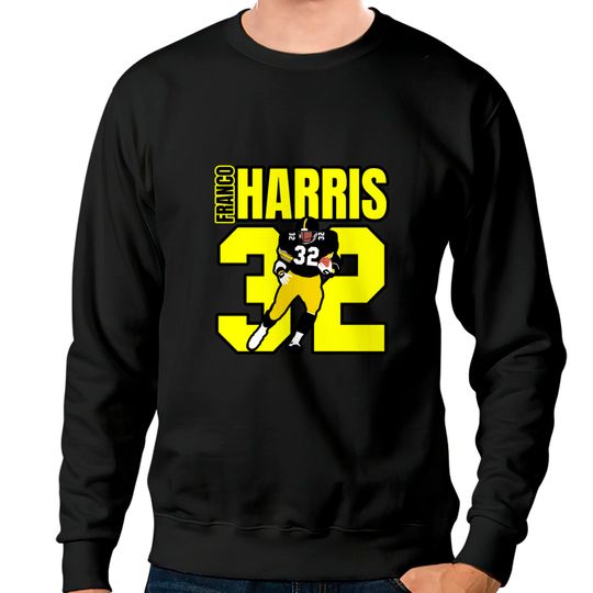 Discover Franco Harris 32 - Franco Harris - Sweatshirts