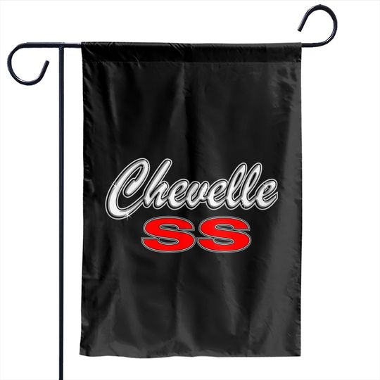 Discover Chevelle SS Emblem Garden Flags