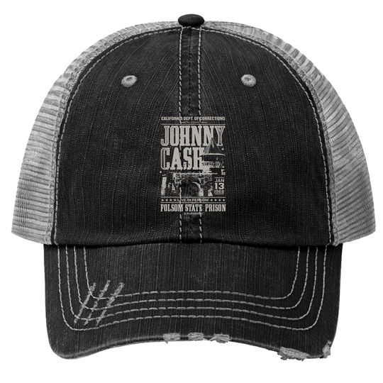 Discover Johnny Cash Trucker Hats