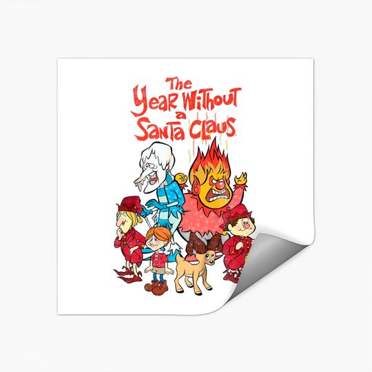 Discover Heat Miser Stickers from The Year Without Santa Claus