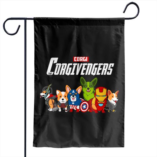 Discover Corgivengers Corgi Garden Flags