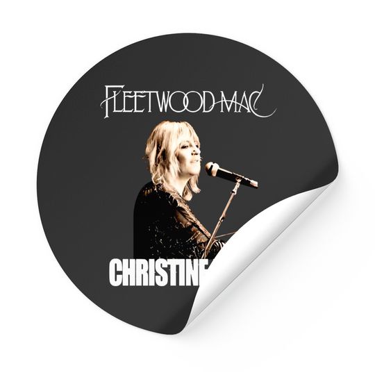 Discover Vintage Christine Mcvie, RIP Christine Mcvie 1943-2022 Stickers