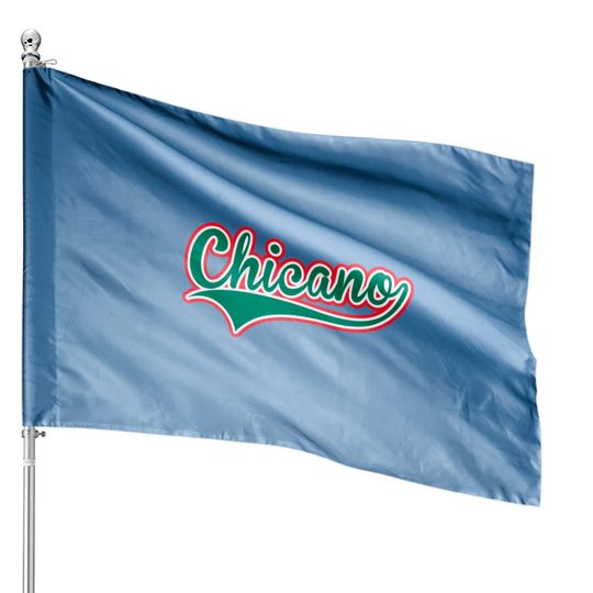 Discover Chicano Swoosh House Flags