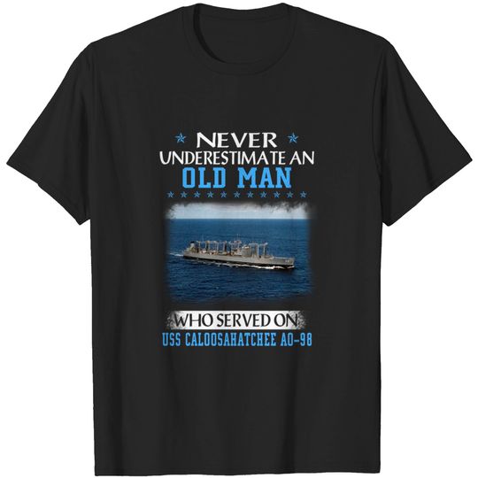 Discover USS Caloosahatchee AO-98 Veterans Day Christmas Gift - Father Day - T-Shirt