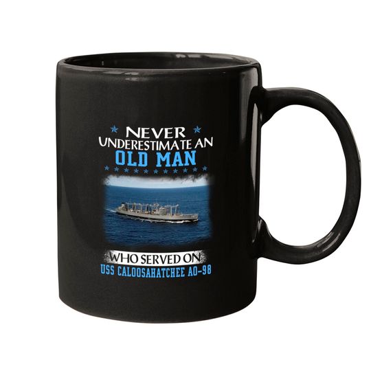 Discover USS Caloosahatchee AO-98 Veterans Day Christmas Gift - Father Day - Mugs