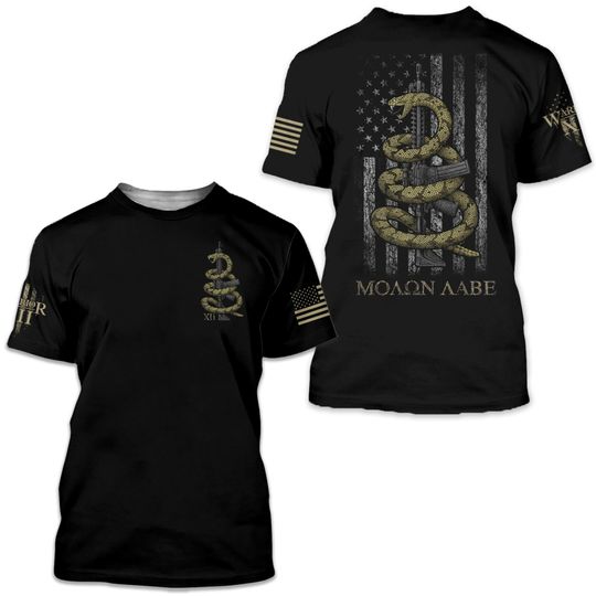 Discover Gadsden Snake 3D Tshirt