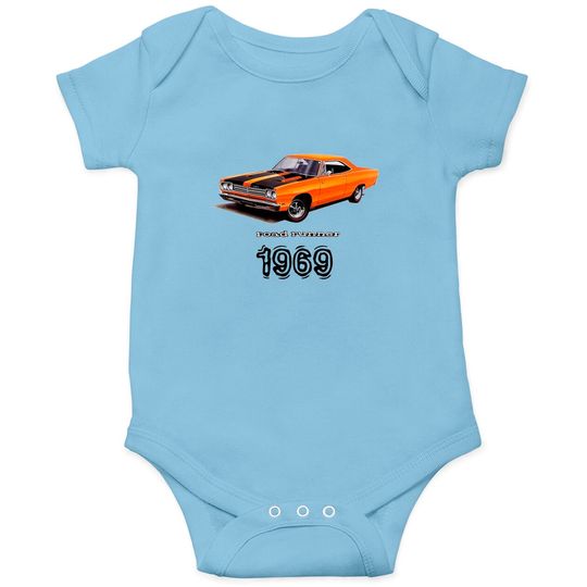 Discover Mopar - 1969 Plymouth Road Runner Onesies