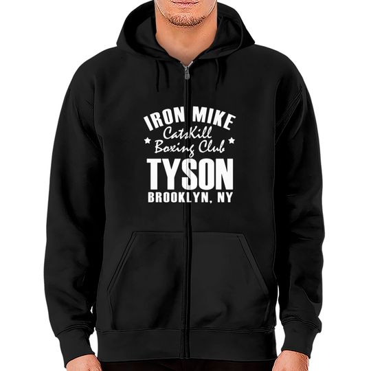 Discover Iron Mike Tyson Catskill Boxing Club Zip Hoodies