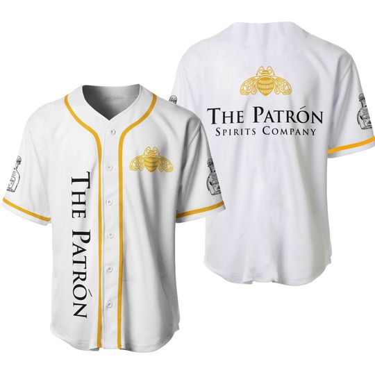 Discover Patron Tequila Baseball Jersey