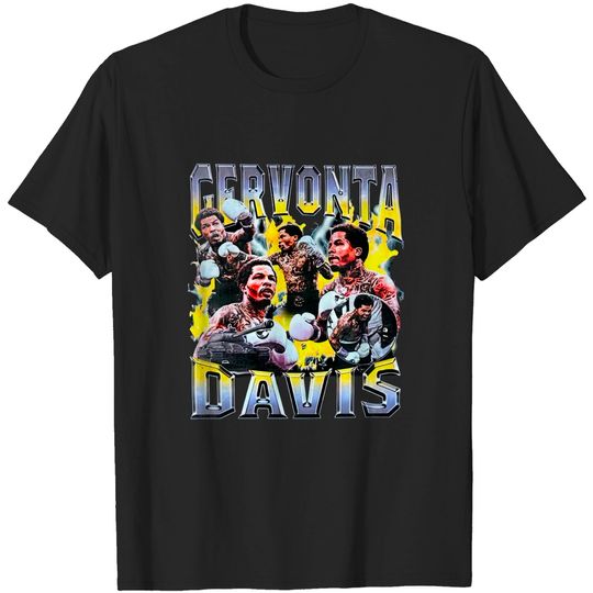 Discover Gervonta "Tank" Davis Vintage Style 90's Bootleg T-shirt