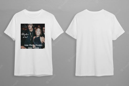 Discover Together At Last T-Shirt - Tribute to Elvis and Lisa (Duplicate)
