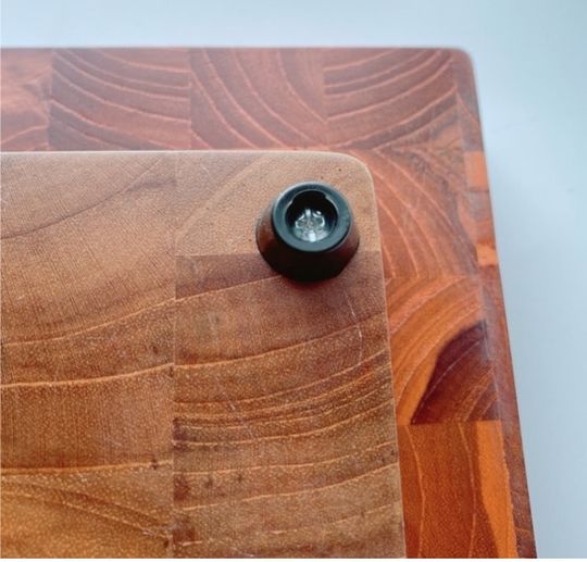 Discover Non slip screw plastic, rubber feet for wooden cutting board