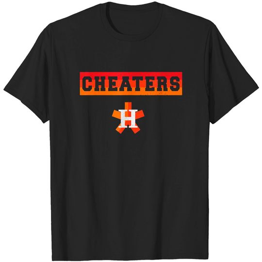 Discover Houston Asterisks Cheaters Cheated Houston Trashtros T-Shirt