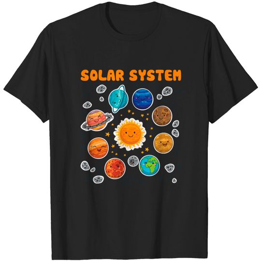 Discover Solar System - Solar System - T-Shirt