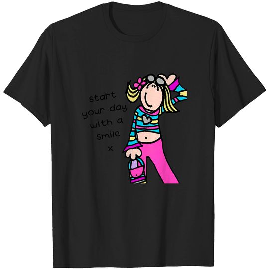 Discover Groovy Chick Shirt Start Your Day with A Smile Shirt