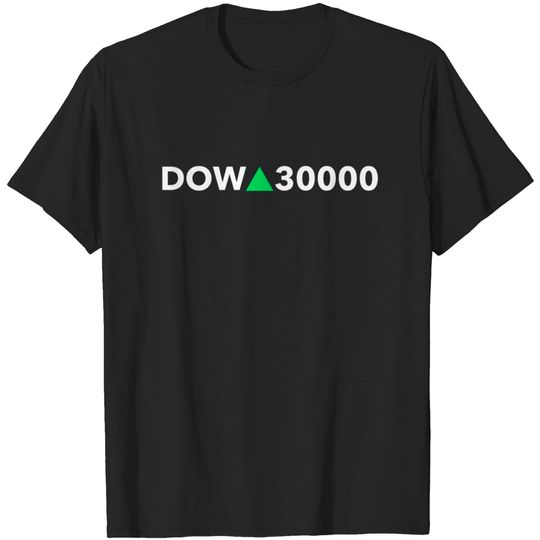 Discover DOW JONES 30000 Commemorative US Stock Market T-Shirt