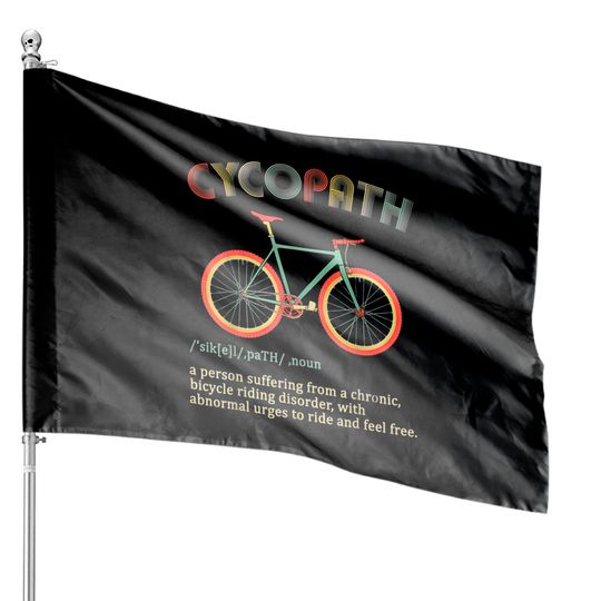 Discover Cycopath Design for Cyclists House Flags