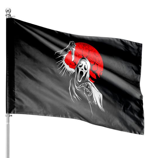 Discover Scream Ghostface - Scream - House Flags