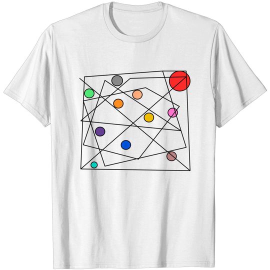 Discover ABSTRACT SOLAR SYSTEM - Solar System - T-Shirt