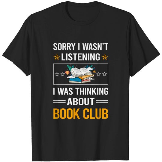Discover Funny Listening Book Club - Book Club - T-Shirt