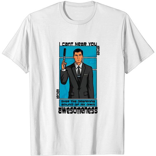 Discover Archer Awesomeness - Sterling Archer - T-Shirt