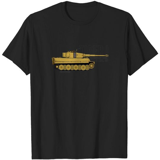 Discover Tiger I Late - Tiger Tank - T-Shirt