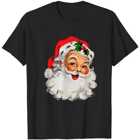 Discover Vintage Santa - Santa Claus - T-Shirt
