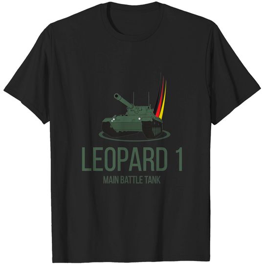 Discover German Leopard 1 main battle tank - Leopard 1 - T-Shirt