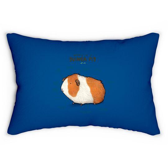 Discover Anatomy of a Guinea Pig - Guinea Pig - Lumbar Pillows