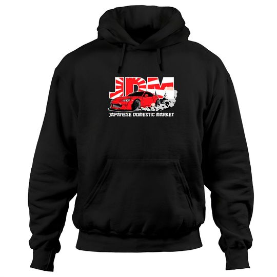 Discover JDM - Japanese Domestic Market Racing Car Pullover Hoodie